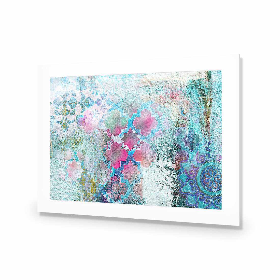Moroccan Wall Pattern Acrylic Print Art