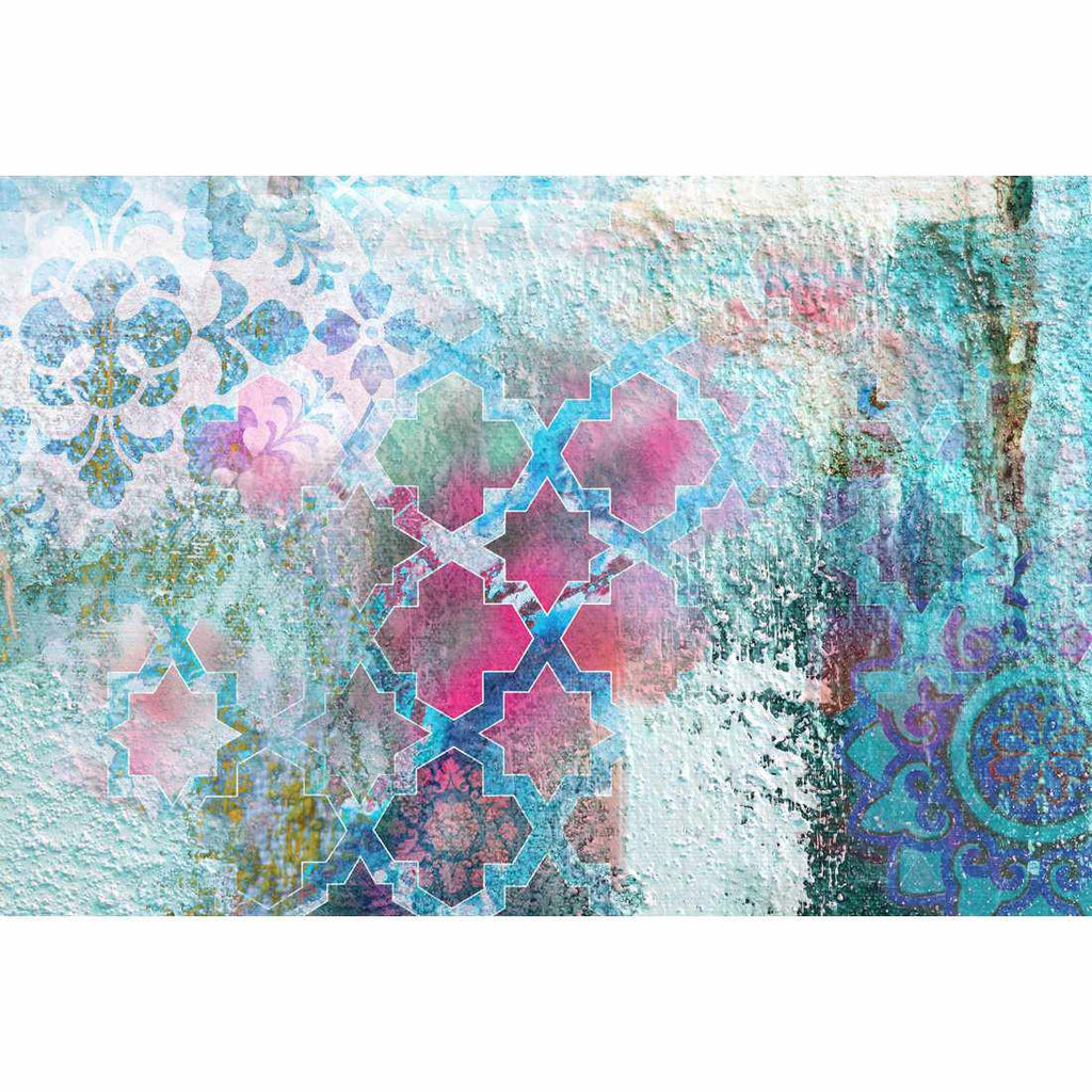 Moroccan Wall Pattern Acrylic Print Art