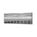 Stepping Stones, B&W Canvas Art