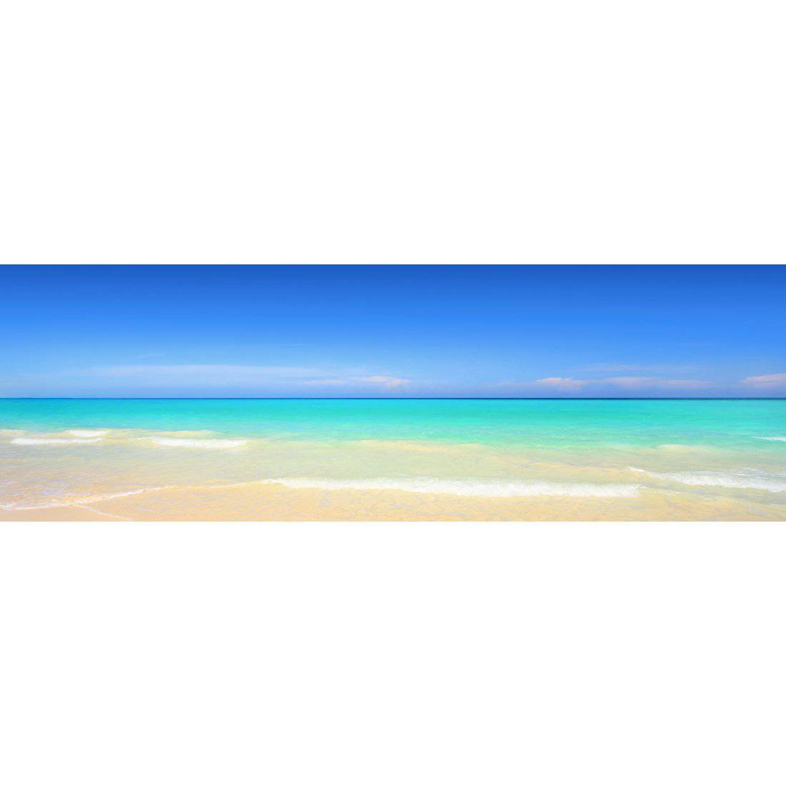 Paradise Beach, Long Acrylic Print Art