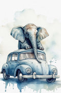 Elephant in Car