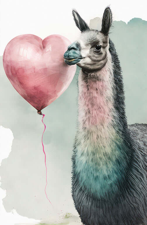 Llama Ready to Party
