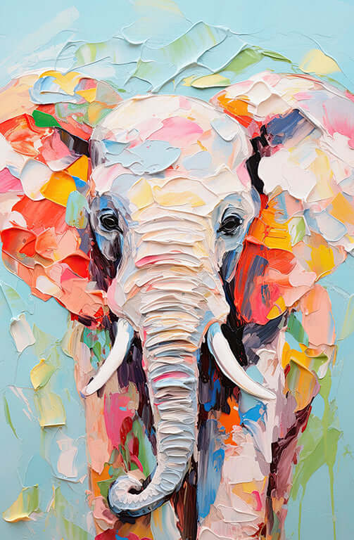 Painted Elephant