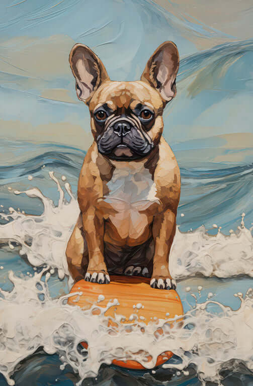 Surfing Puppy