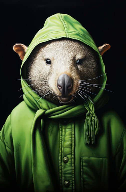 Cool Aussie Wombat