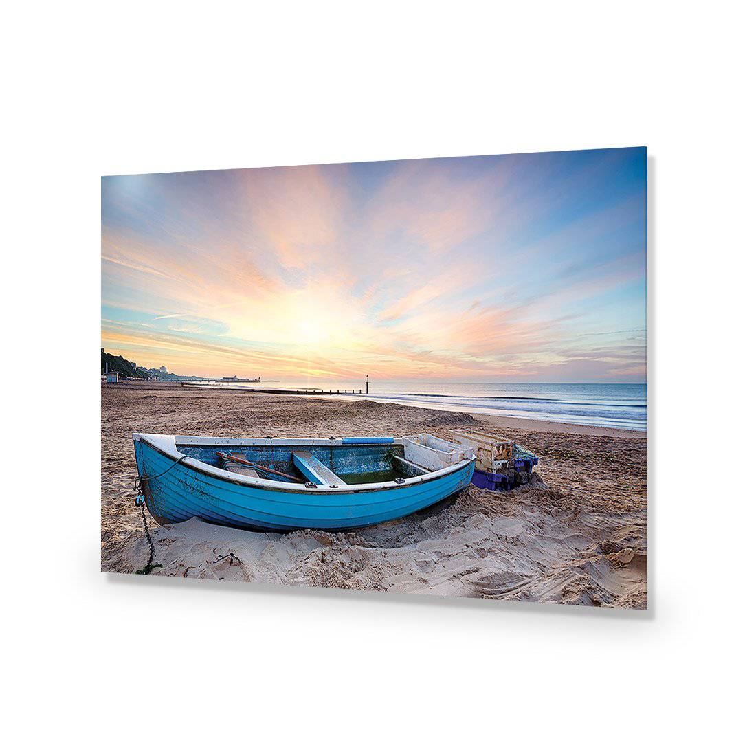 Abandoned Row Boat Acrylic Print Art