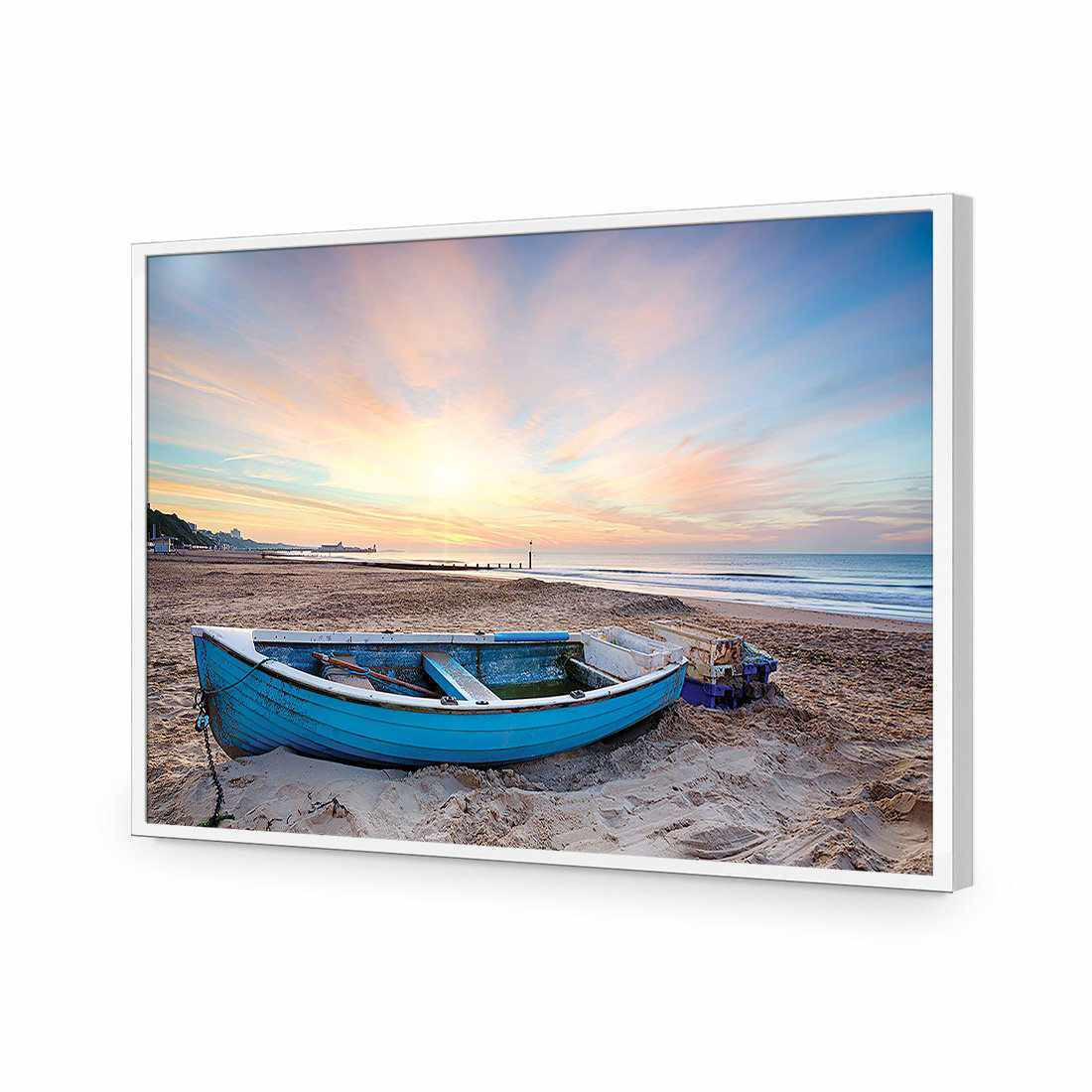 Abandoned Row Boat Acrylic Print Art