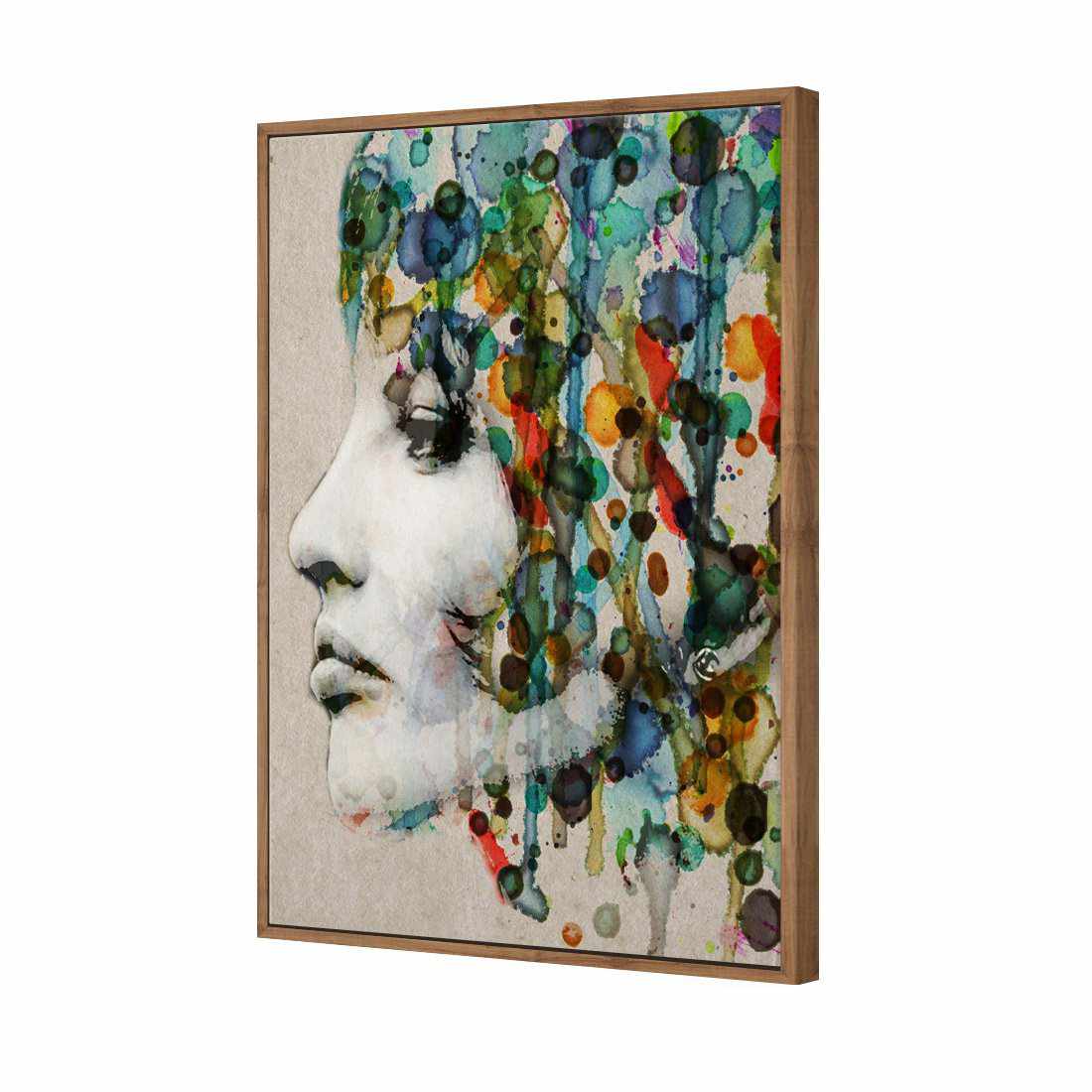 Abstract Hair Canvas Art
