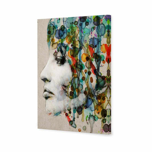Abstract Hair Canvas Art