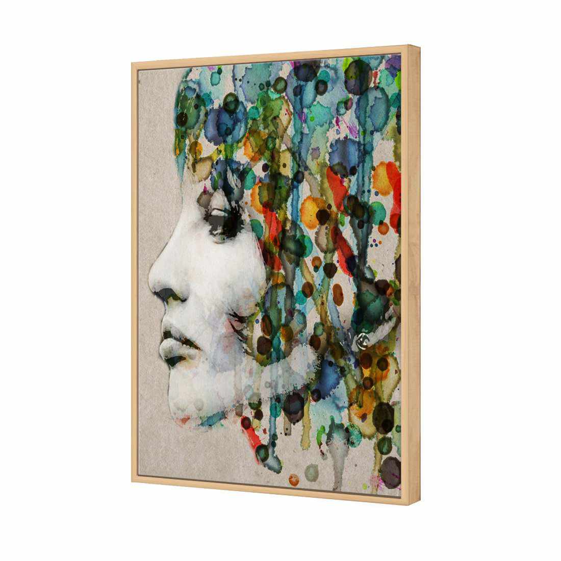 Abstract Hair Canvas Art