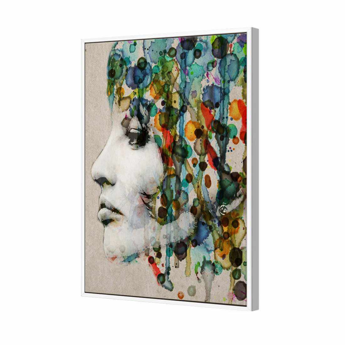 Abstract Hair Canvas Art