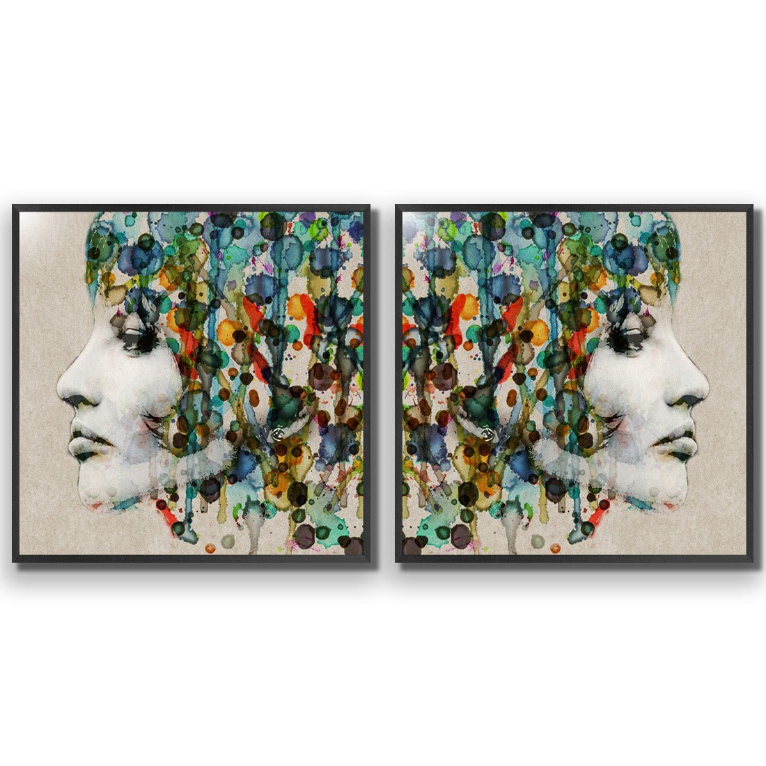 Abstract Hair Perfect Pair