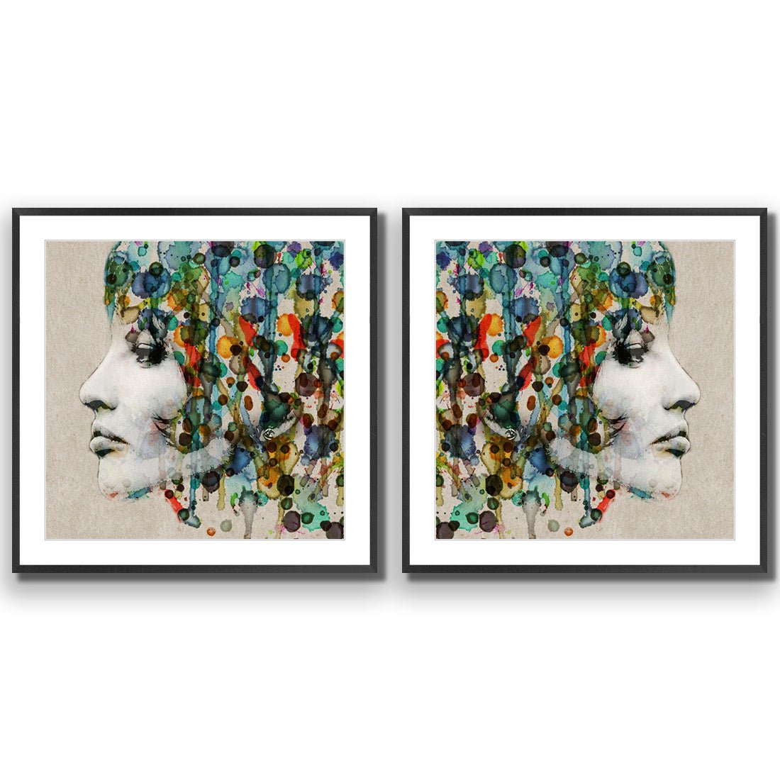 Abstract Hair Perfect Pair
