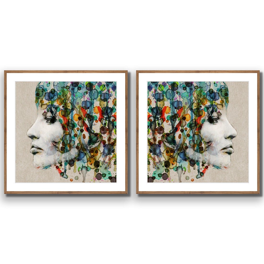 Abstract Hair Perfect Pair