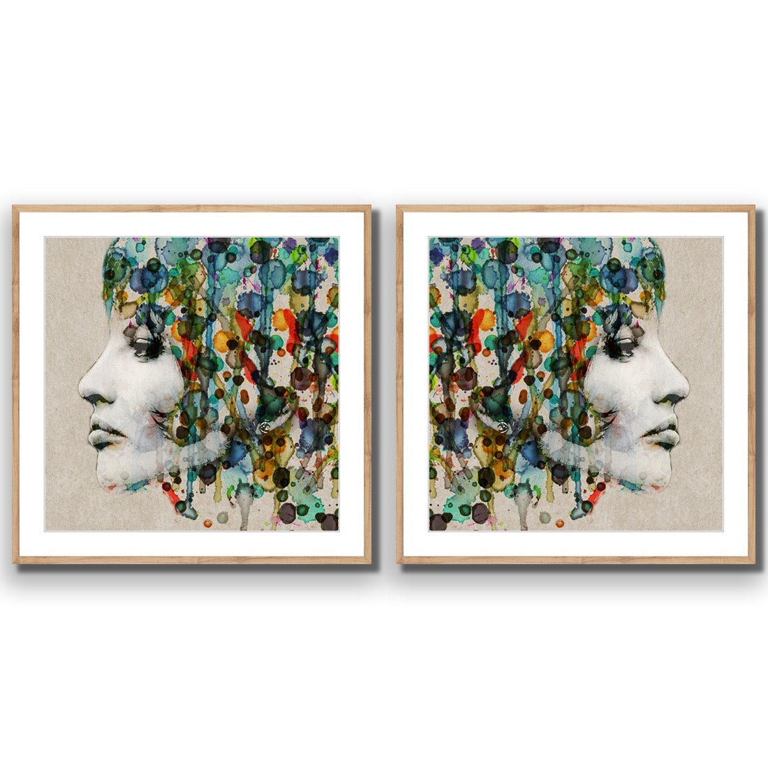 Abstract Hair Perfect Pair