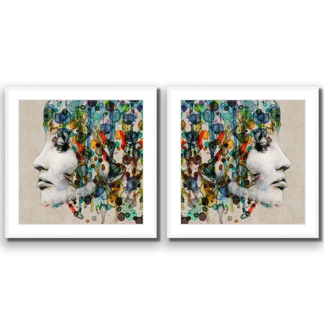 Abstract Hair Perfect Pair