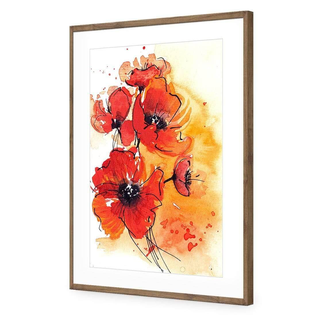 Abstract Poppies