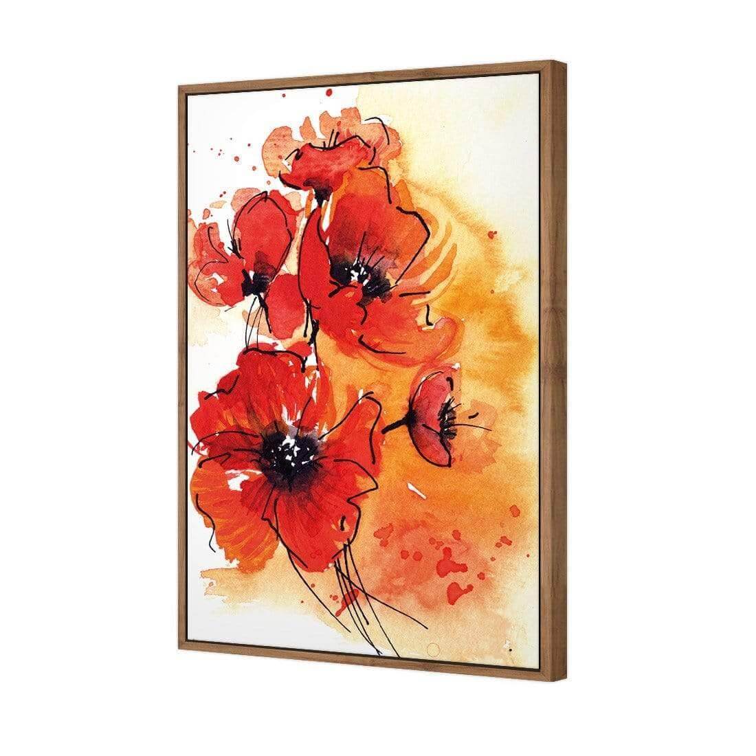 Abstract Poppies