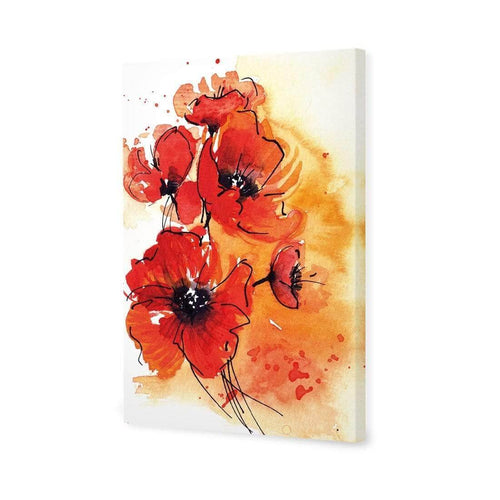 Abstract Poppies