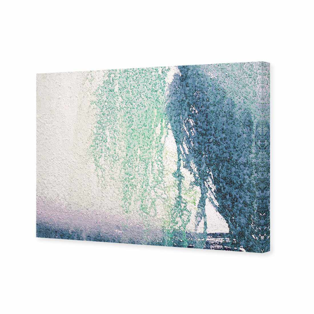 Abstract Waterfall Canvas Art