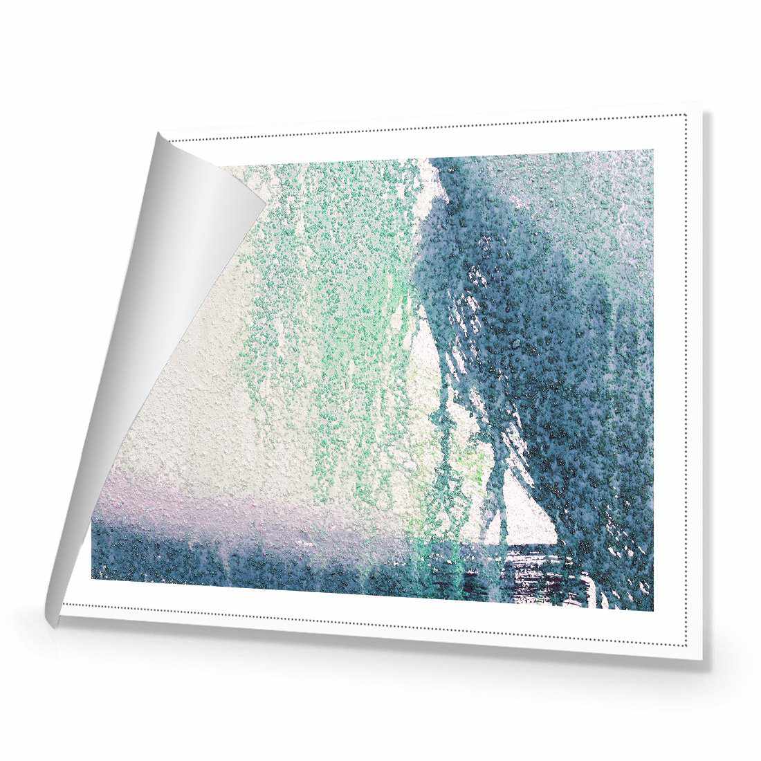 Abstract Waterfall Canvas Art