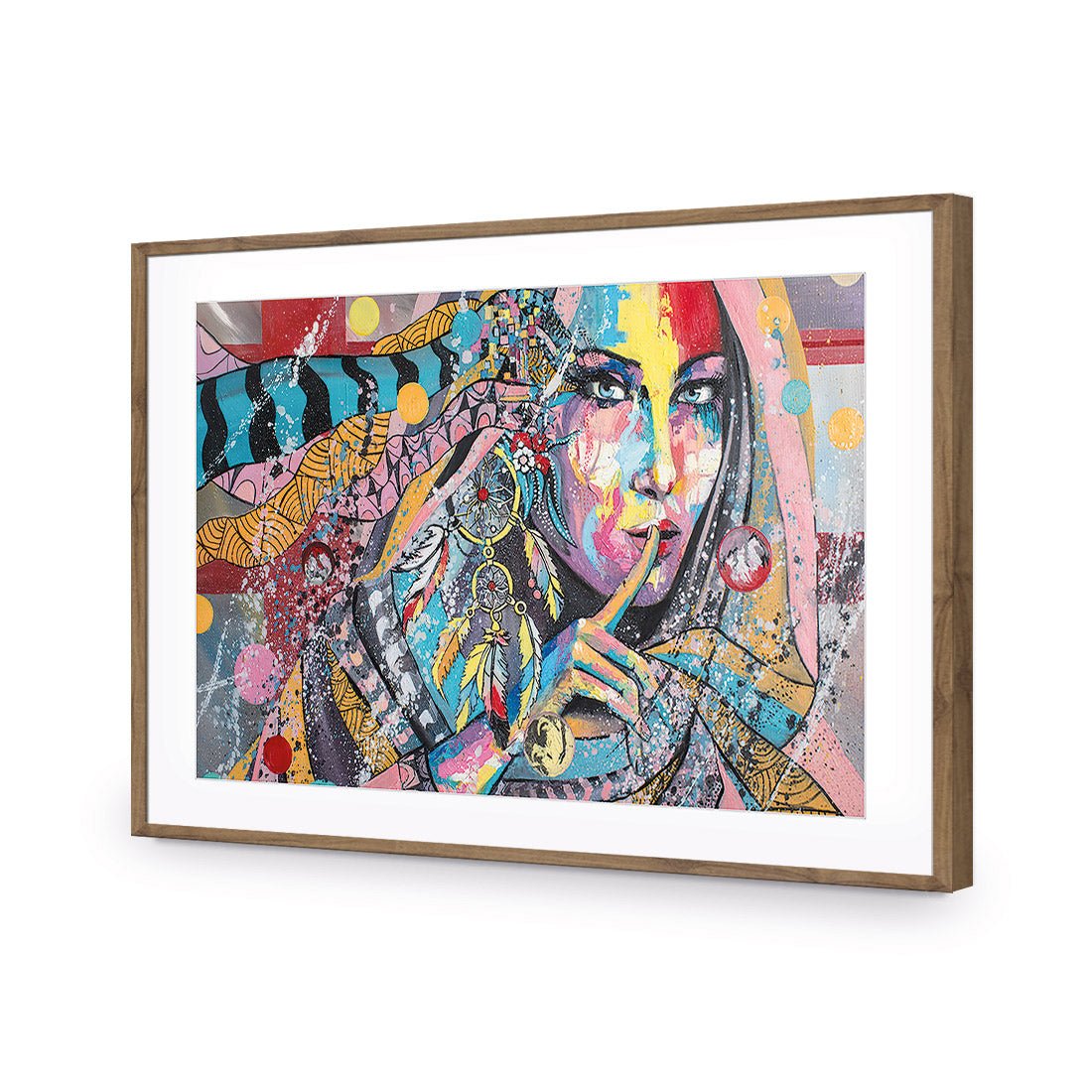 African Secret Acrylic Print Art