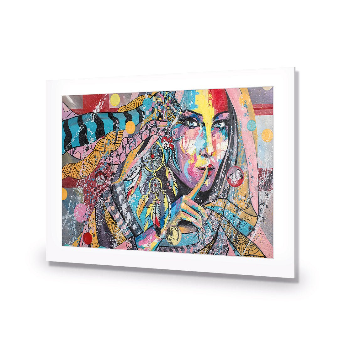 African Secret Acrylic Print Art