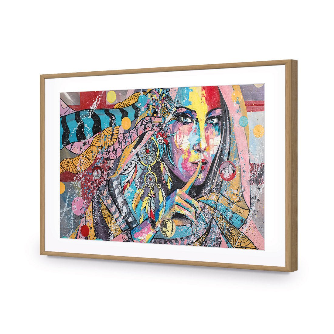 African Secret Acrylic Print Art