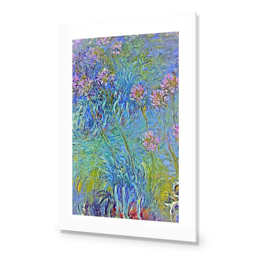 Agapanthus by Monet Acrylic Print Art