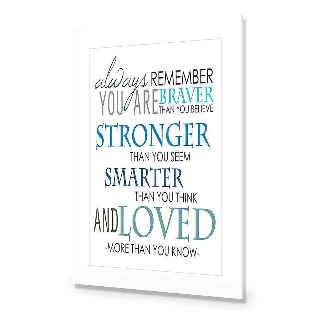 Always Remember Acrylic Print Art
