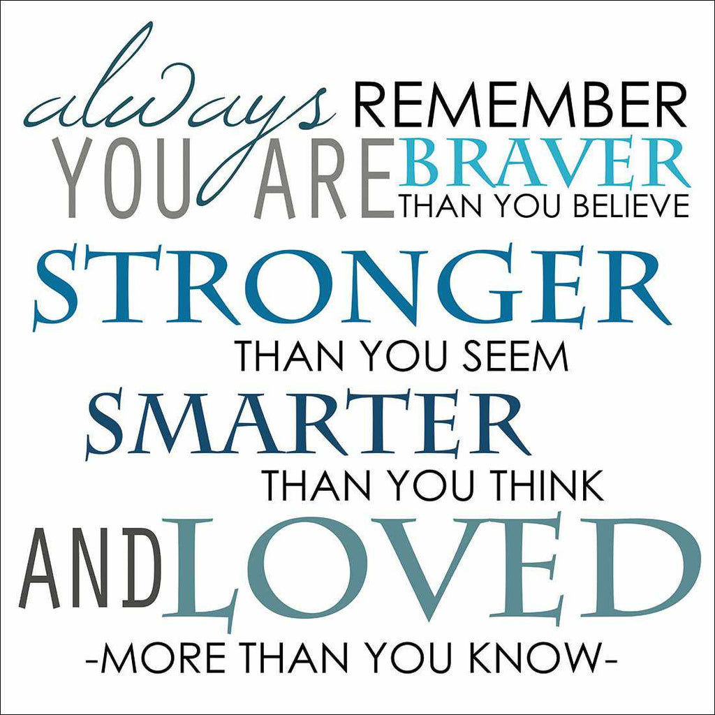 Always Remember, Square Acrylic Print Art
