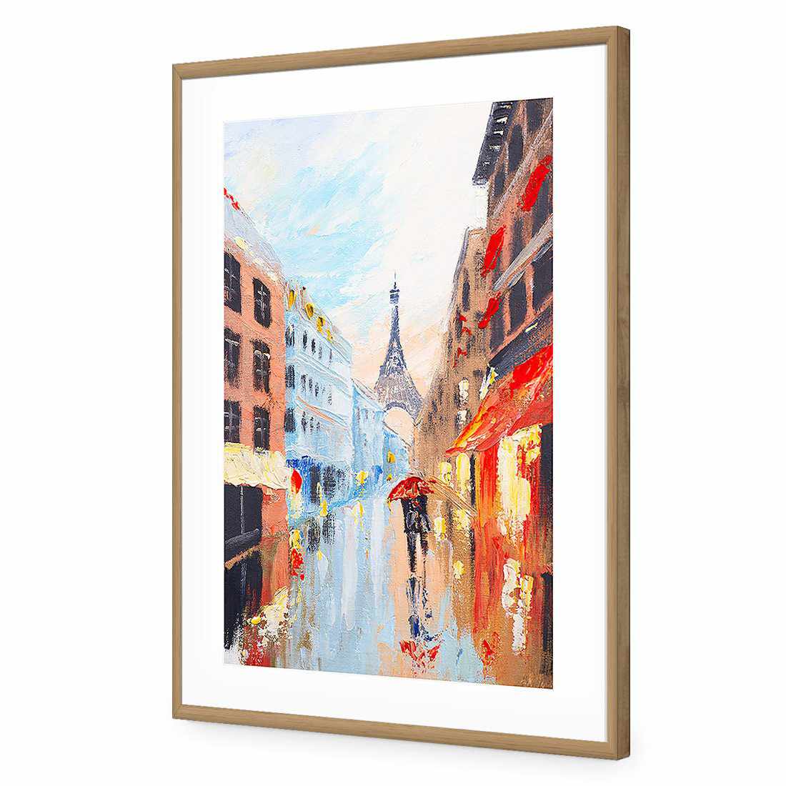 Amour En Pluie Acrylic Print Art