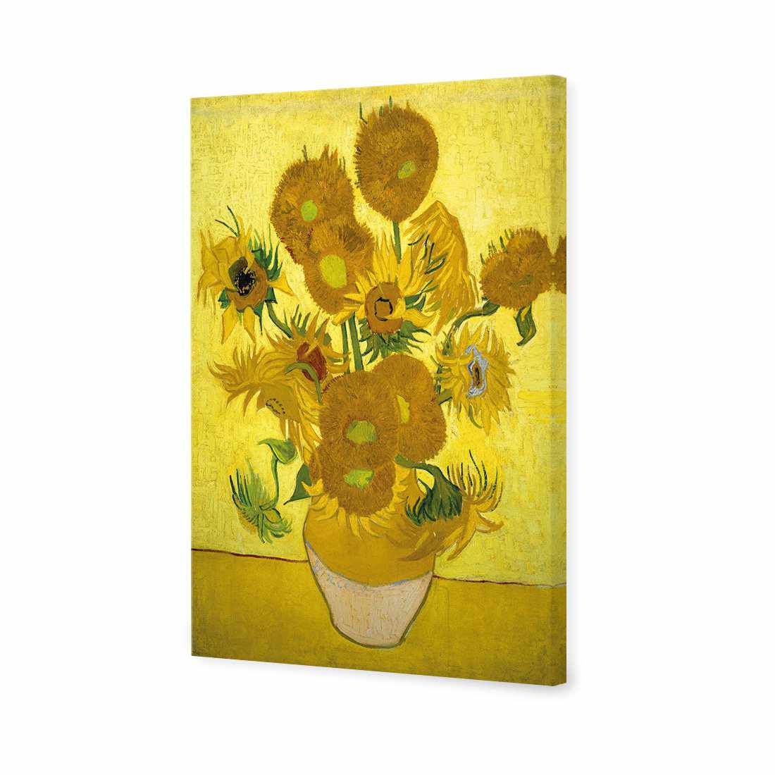 Another Vase Of Sunflowers by Van Gogh Canvas Art