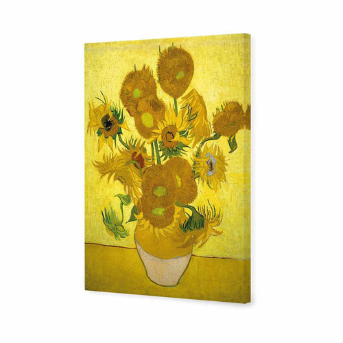 Another Vase Of Sunflowers by Van Gogh Canvas Art