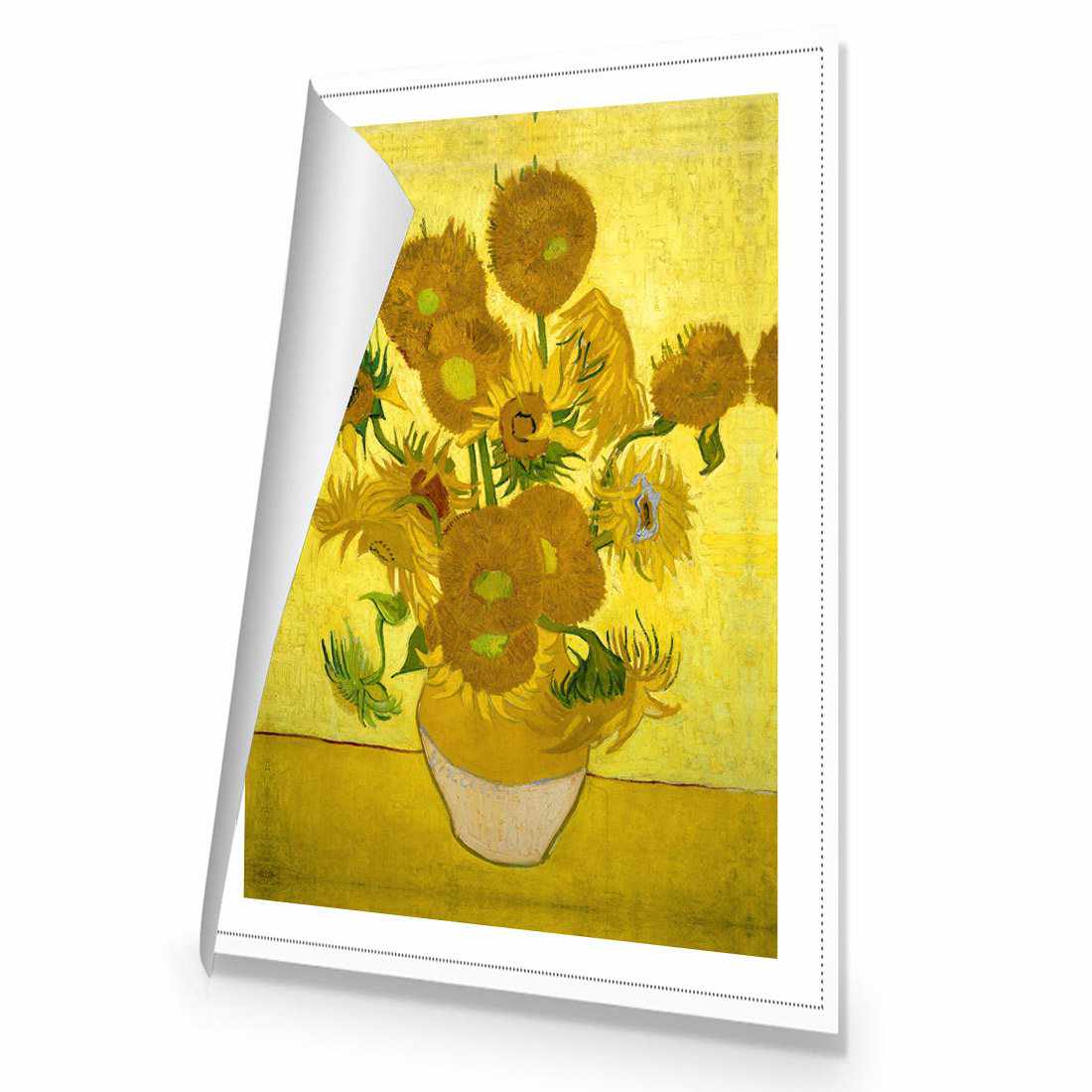 Another Vase Of Sunflowers by Van Gogh Canvas Art