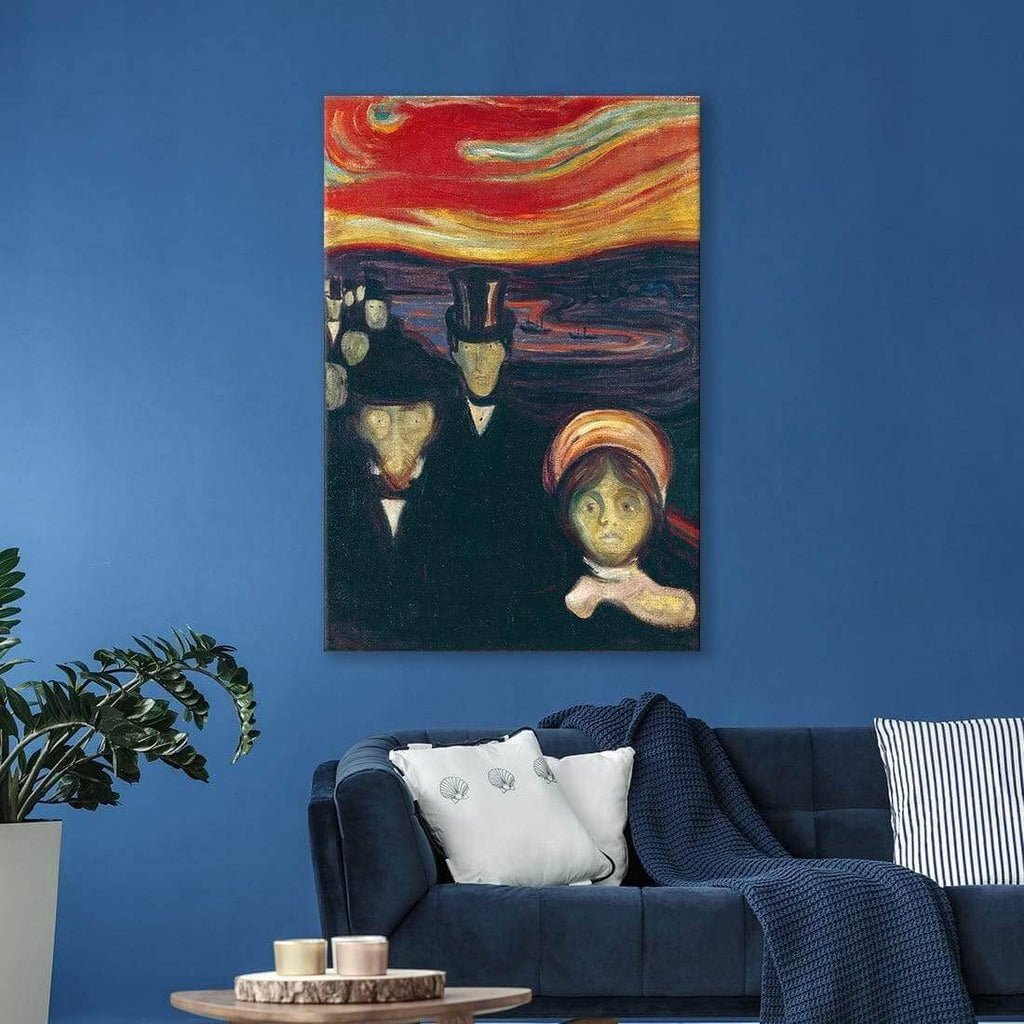 Anxiety by Edvard Munch