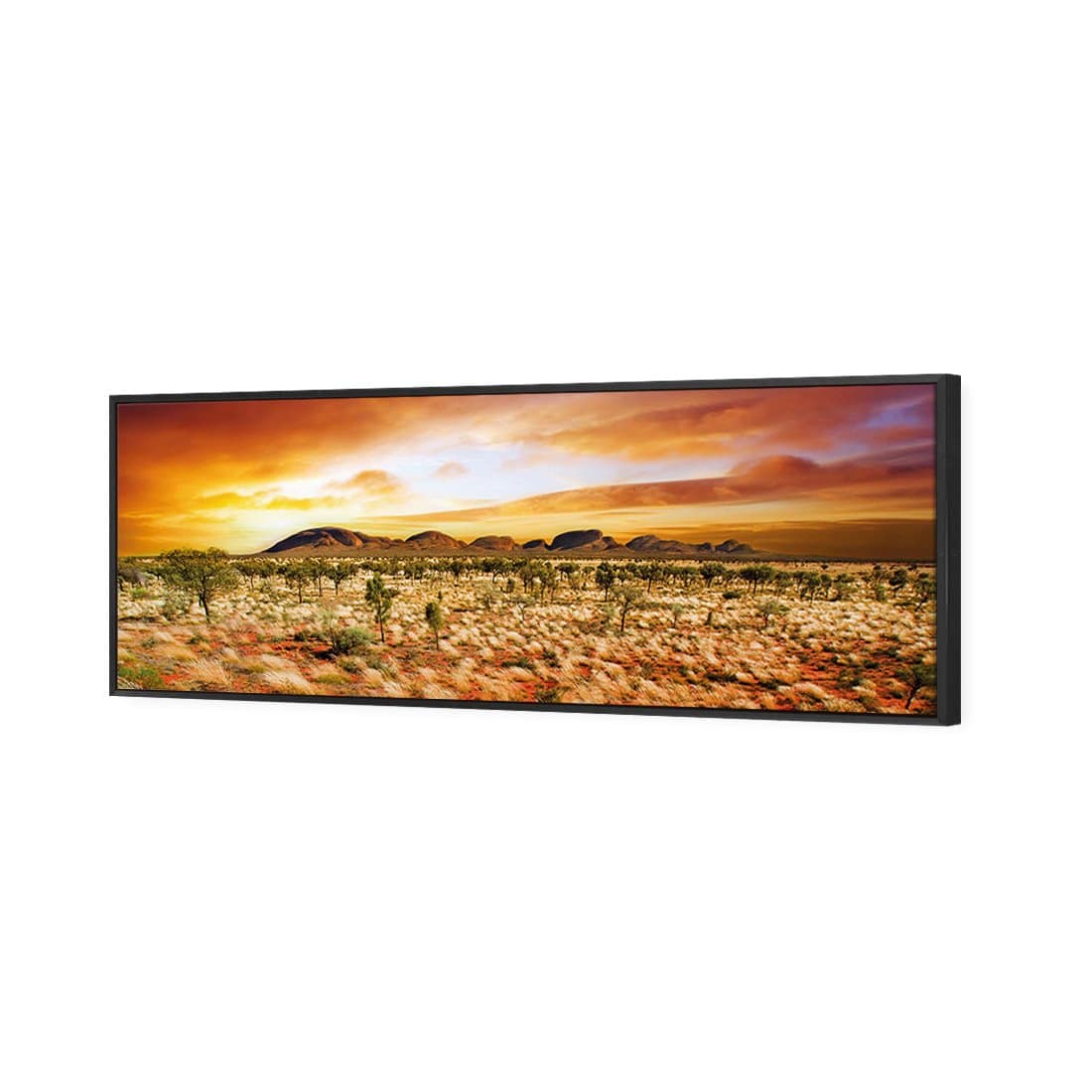 Australian Outback Sunset Canvas Art