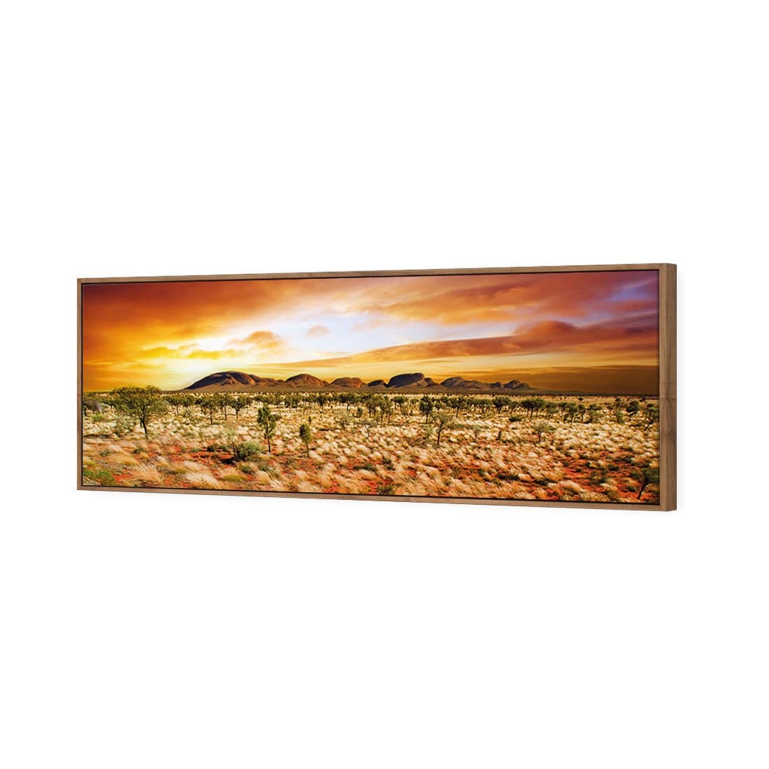 Australian Outback Sunset Canvas Art