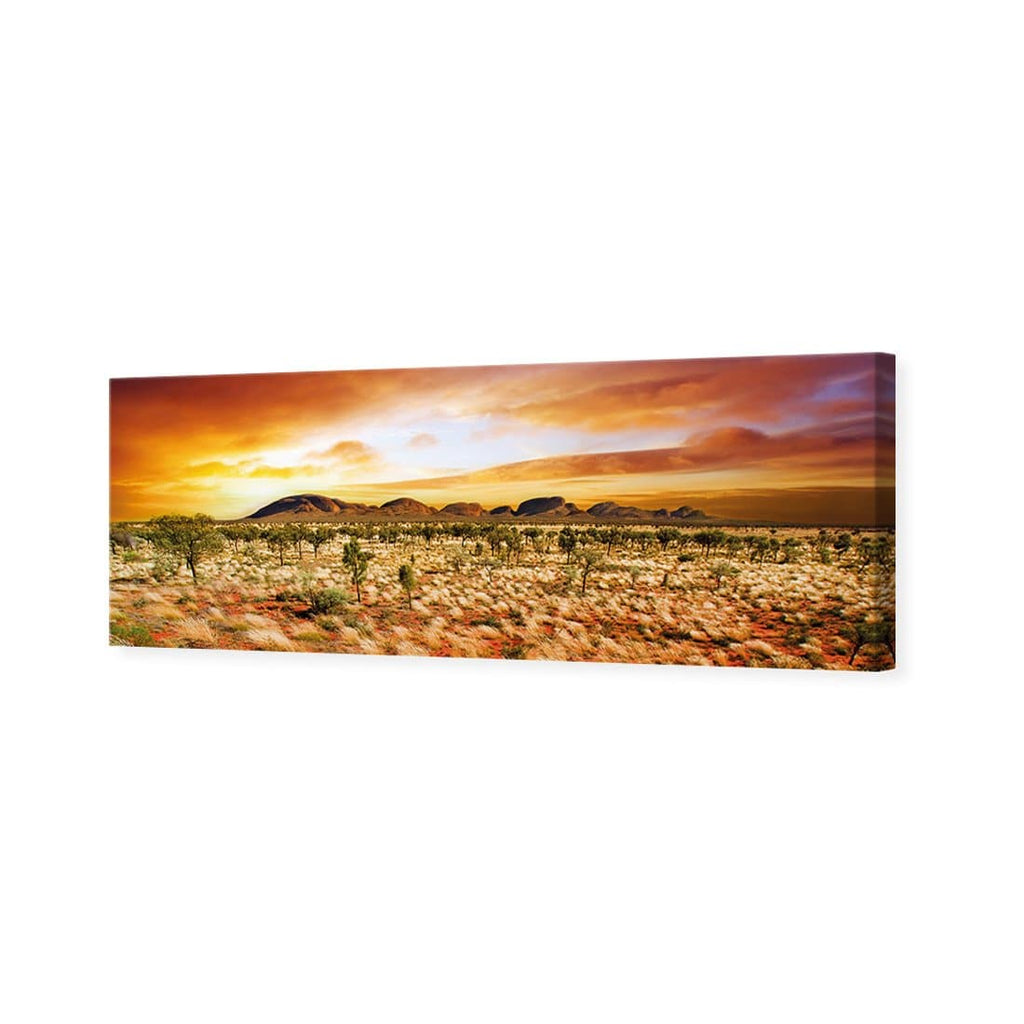 Australian Outback Sunset Canvas Art