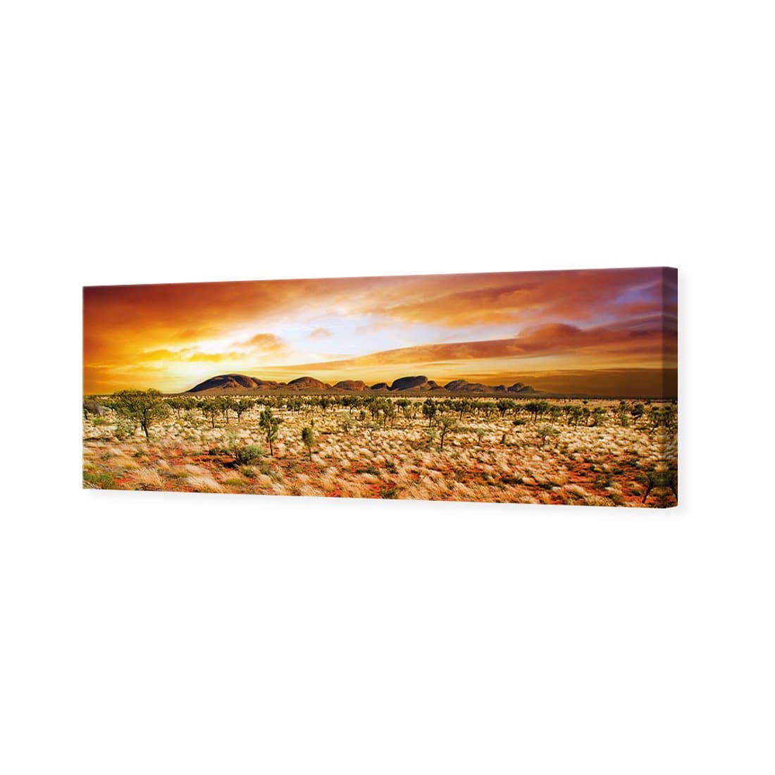 Australian Outback Sunset Canvas Art
