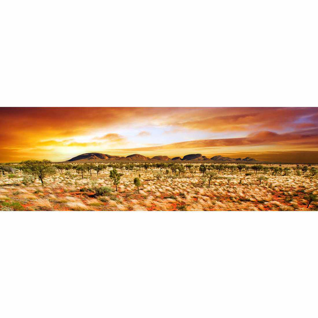 Australian Outback Sunset Canvas Art