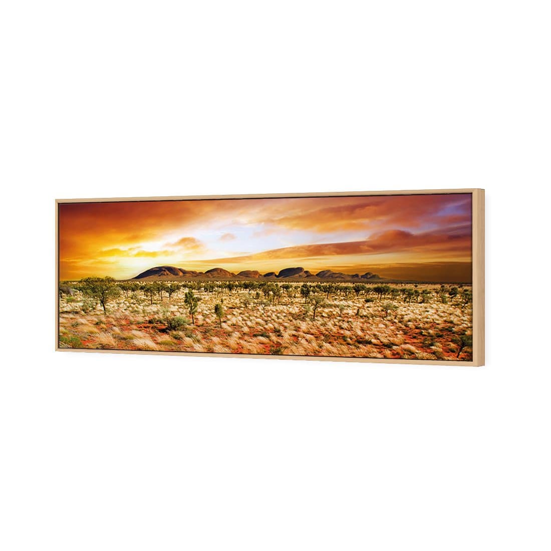 Australian Outback Sunset Canvas Art