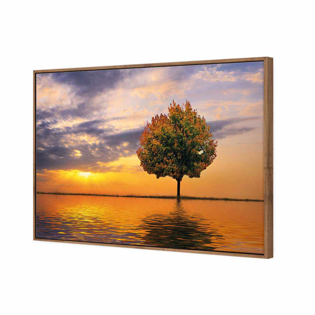 Autumn Reflection Canvas Art