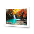 Autumn Waterfall Magic Acrylic Print Art
