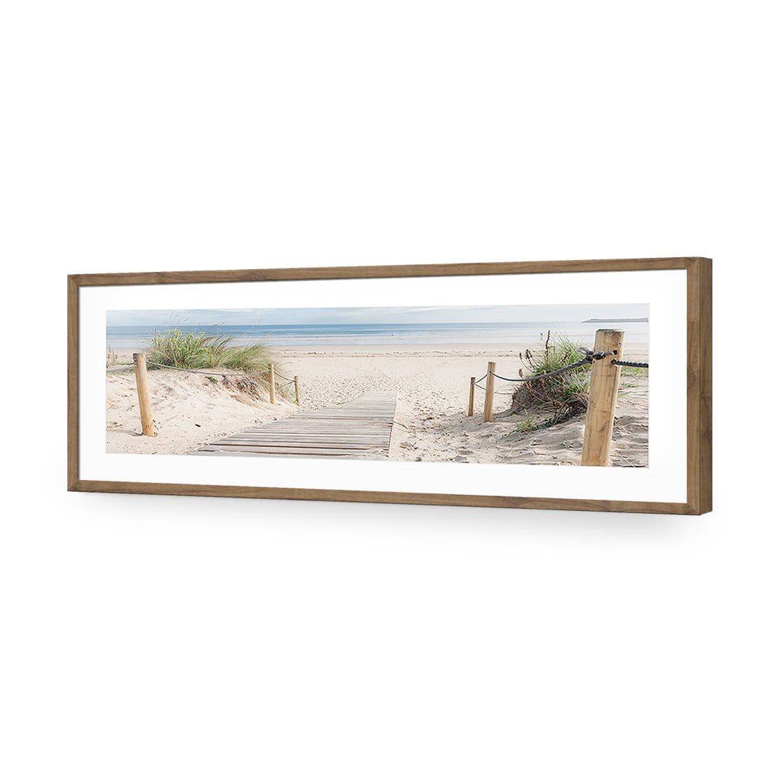Beach Path, Long Acrylic Print Art