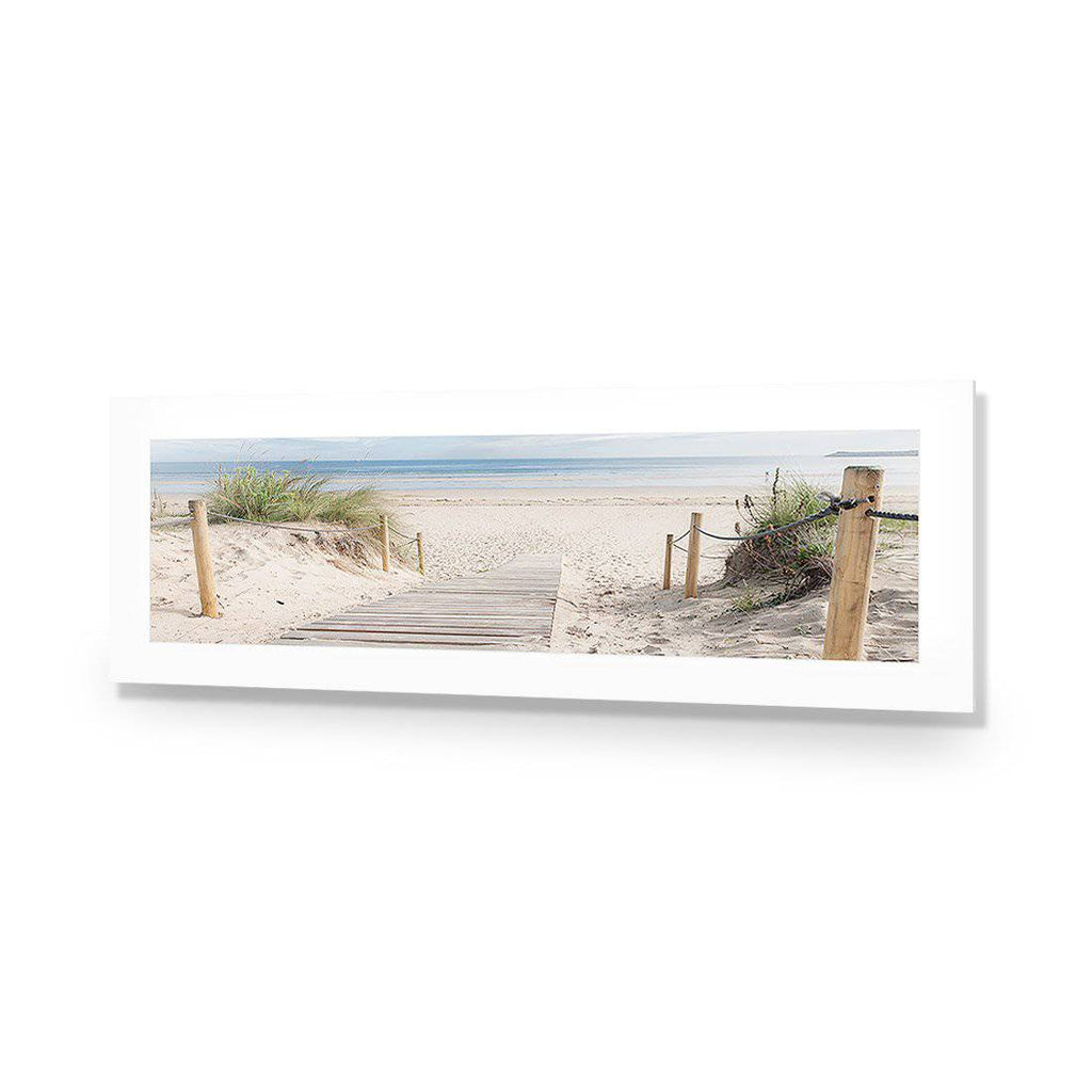 Beach Path, Long Acrylic Print Art