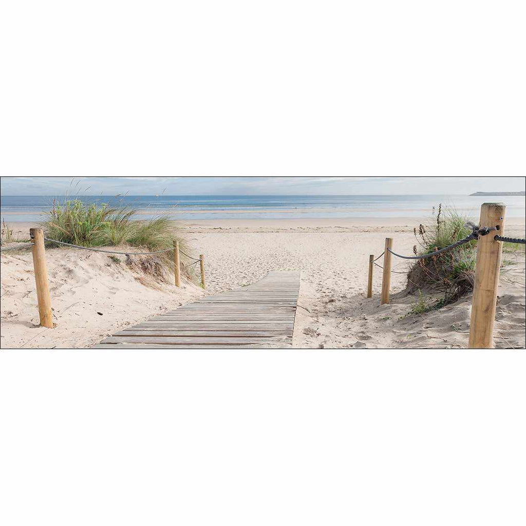 Beach Path, Long Acrylic Print Art