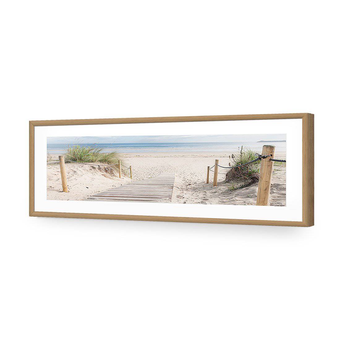 Beach Path, Long Acrylic Print Art