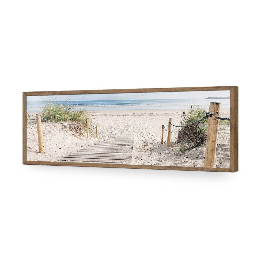Beach Path, Long Acrylic Print Art
