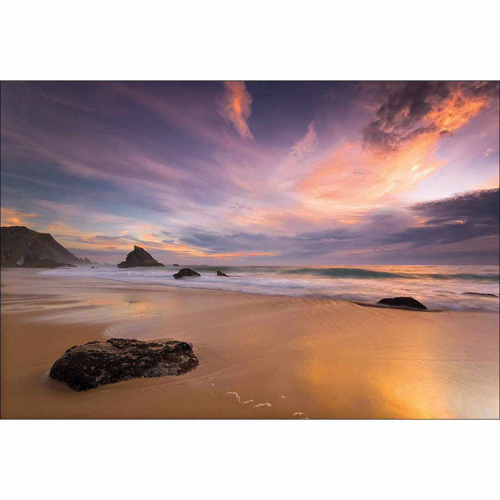Beach Sunset Canvas Art